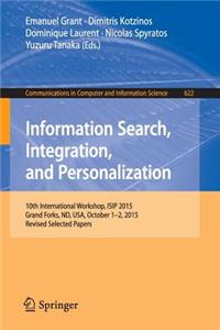 Information Search, Integration, and Personalization