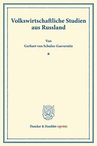 Volkswirtschaftliche Studien Aus Russland