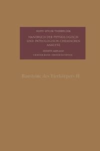Bausteine Des Tierkorpers II