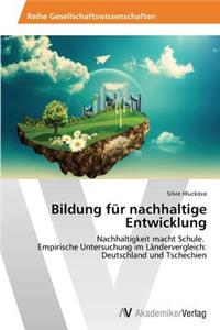 Bildung für nachhaltige Entwicklung