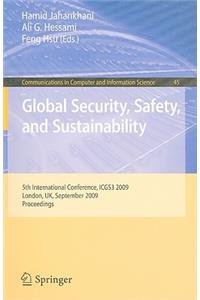 Global Security, Safety, and Sustainability