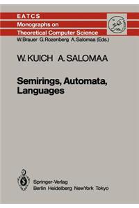 Semirings, Automata, Languages