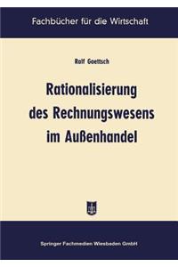 Rationalisierung Des Rechnungswesens Im Außenhandel