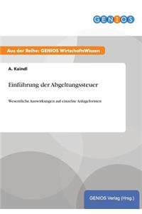 Einführung der Abgeltungssteuer