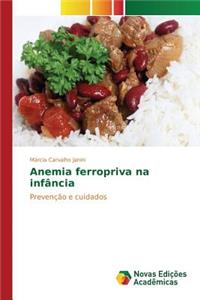 Anemia ferropriva na infância