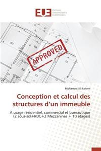 Conception Et Calcul Des Structures d'Un Immeuble