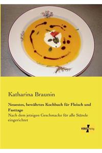 Neuestes, bewährtes Kochbuch für Fleisch und Fasttage