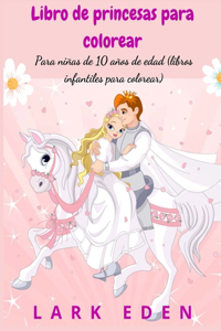Libro de princesas para colorear