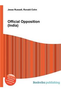 Official Opposition (India)