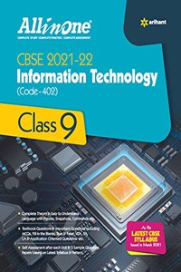 CBSE All In One Information Technology Class 9 for 2022 Exam (Updated edition for Term 1 and 2)