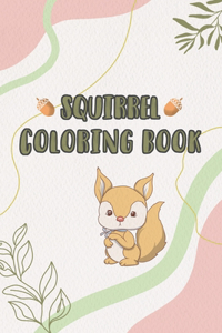 Squirrel Coloring Book