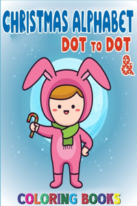 Christmas Alphabet Dot to Dot & Coloring books