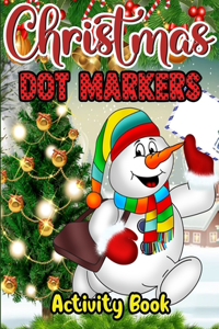 Christmas Dot Markers Activity Book