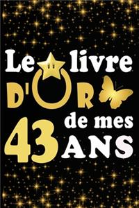 Le Livre d'Or de mes 43 ans