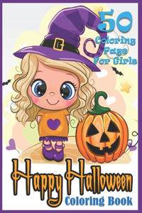 Happy Halloween Coloring Book