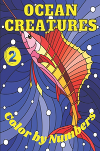 Ocean Creatures 2 Color by Numbers