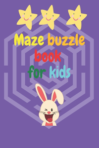maze buzzle book for kids