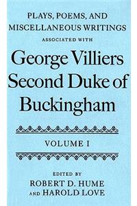Plays, Poems, and Miscellaneous Writings associated with George Villiers, Second Duke of Buckingham