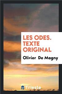 Les odes. Texte original