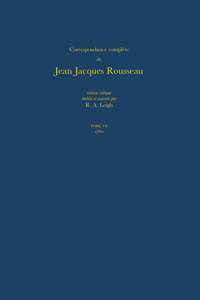 Correspondance complète de Rousseau VII