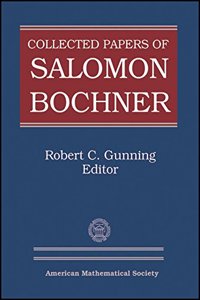 Collected Papers of Salomon Bochner, Part 1-4