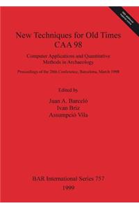 New Techniques for Old Times - CAA 98