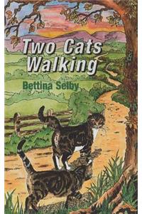 Two Cats Walking