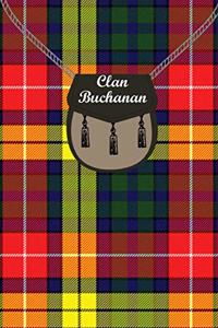 Clan Buchanan Tartan Journal/Notebook