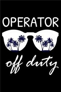 Operator Off Duty