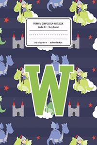 Primary Composition Notebook Grades K-2 Story Journal W