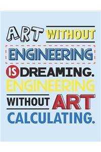 Art Without Engineering Is Dreaming