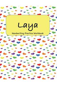 Laya - Handwriting Practice Workbook
