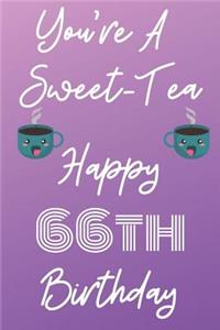 You're A Sweet-Tea Happy 66th Birthday