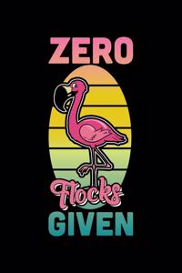 Zero Flocks Given