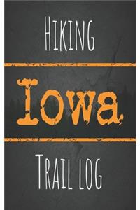 Hiking Iowa trail log