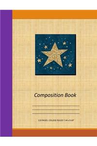 Composition Notebook - College Ruled - 110 pages