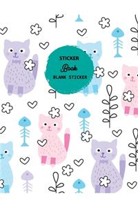 Sticker Book Blank Sticker