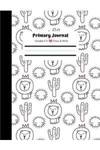 Primary Journal, Grades K-3, Draw and Write