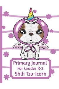 Primary Journal For Grades K-2 Shih Tzu - Icorn