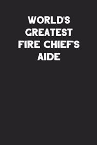 World's Greatest Fire Chief's Aide