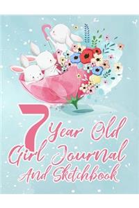 7 Year Old Girl Journal and Sketchbook