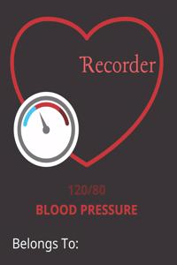 Blood Pressure Recorder