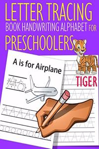 Letter Tracing Book Handwriting Alphabet for Preschoolers TIGER
