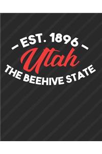 Utah The Beehive State Est 1896