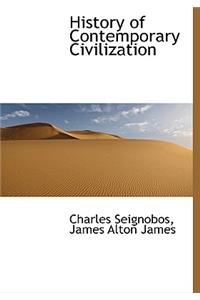 History of Contemporary Civilization