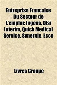 Entreprise Franaise Du Secteur de L'Emploi