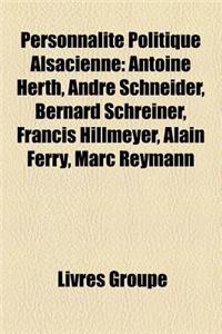 Personnalite Politique Alsacienne