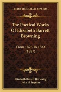 Poetical Works of Elizabeth Barrett Browning