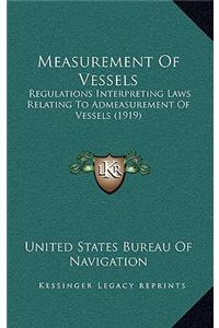Measurement of Vessels