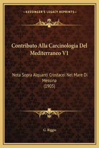 Contributo Alla Carcinologia Del Mediterraneo V1